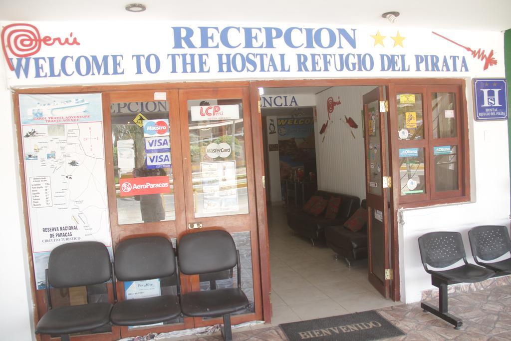 Refugio Del Pirata Pansiyon Paracas Dış mekan fotoğraf